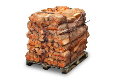 Suché palivové dřevo, smrk, délka do 28 cm, 400 kg