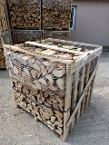 Palivové dřevo rovnané, borovice, délka 25 cm, 1 prmr