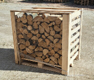 Suché palivové dřevo rovnané, buk, délka 25 cm, 1 prmr