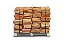 Suché palivové dřevo, akát, délka do 28 cm, 400 kg - foto 3