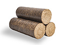 Dřevěné válcové brikety HARD EXTRA, dubové, 8 kg - foto 2