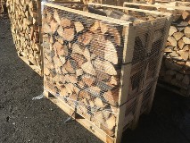 Vzduchosuché palivové dřevo, smrk, délka 33 cm, 1 prmr