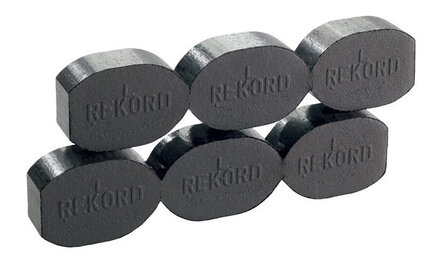 Uhelné brikety Rekord 4", balení 25 kg, pytel, 750 kg - foto 1