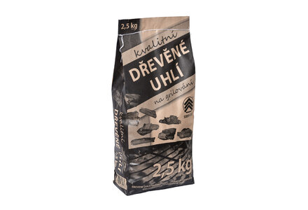 Dřevěné uhlí SERVISLES 2,5 kg - foto 1