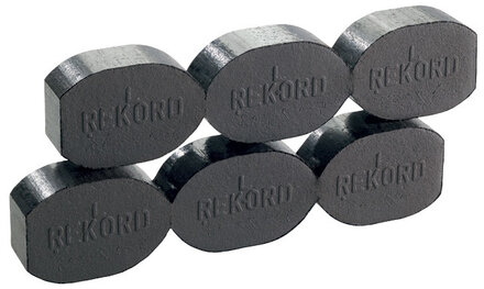Uhelné brikety Rekord 4", balení 25 kg, pytel, 800 kg - foto 1