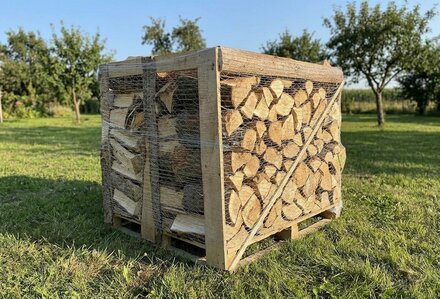 Suché palivové dřevo rovnané, buk, délka 30-33 cm, 1 prmr - foto 1
