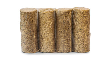 Dřevěné válcové brikety EXTRA STRONG, 8 kg - foto 1