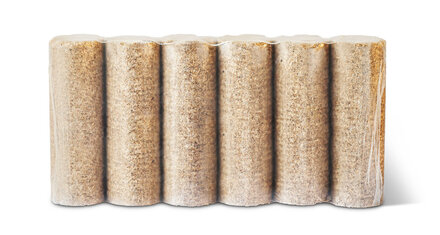 Dřevěné válcové brikety MIX EXTRA, 10 kg - foto 1