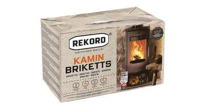 Uhelné brikety Rekord 7" papírové balení, 480 kg