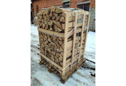 Suché palivové dřevo, buk, délka 33 cm, 1,3 prmr - foto 1