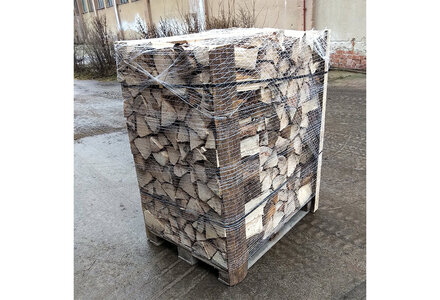 Palivové dřevo rovnané, smrk, délka 33 cm, 1,3 prmr - foto 1