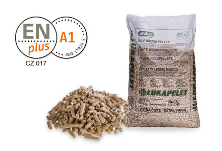 Dřevěné pelety PREMIUM ENplus A1, 825 kg - foto 1