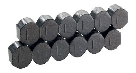 Uhelné brikety Rekord 2", balení 25 kg, pytel, 750 kg - foto 1