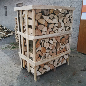Palivové dřevo rovnané, habr, suché, délka 33 cm, 1,4 prmr - foto 1