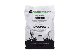 Tříděné pytlované černé uhlí pro klasická kamna, kostka, 800 kg
