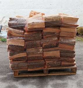 Vzduchosuché palivové dřevo, olše, délka do 28 cm, 400 kg - foto 1