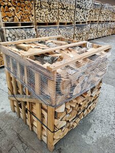 Palivové dřevo rovnané, bříza, délka 25 cm, 1 prmr - foto 1