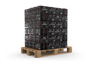 Uhelné brikety Union 7", balení 10 kg, fólie, 960 kg - foto 2