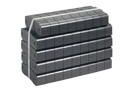 Uhelné brikety Rekord 7" svazek, 500 kg - foto 1